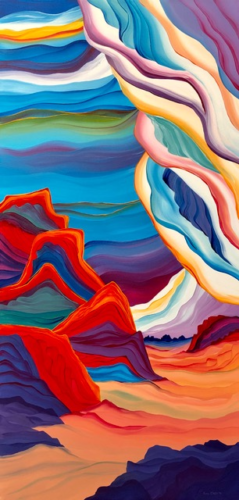 C202550 Cloudy Afternoon 48 X 24