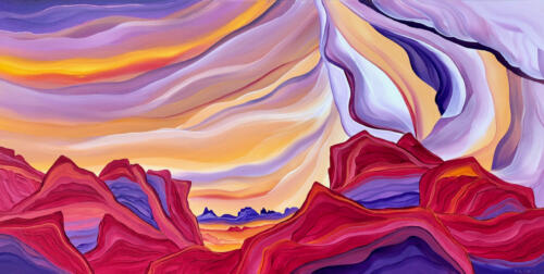 Summer Storm  24 X 48