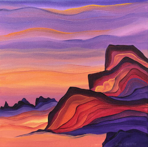 Early Evening Light 12 X 12