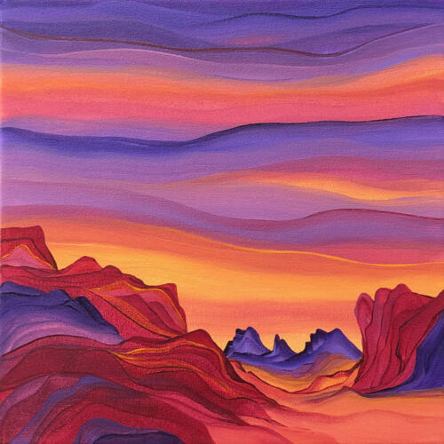 Late Afternoon Light 12 X 12