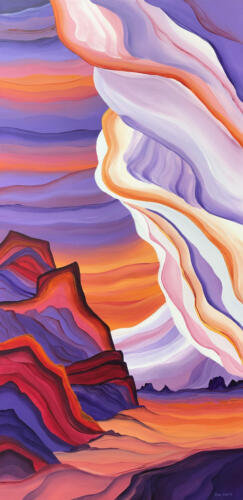 Approaching Monsoon 48 X 24