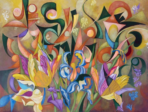 Dutch and Chinese Impressions 36x48  12836 