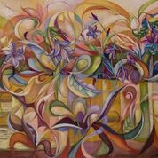 Summer Sunset 36x48  12835 